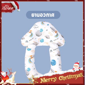 ร้านไทย ทารกแรกเกิดจัดแต่งทรงผมหมอนผ้า ฝ้ายแท้พิมพ์ลายหมอนตกใจหมอนช่วยในการแก้ไขหัวความคลาดเคลื่อนหมอนนอน ชุดหมอนกันสะดุ้ง