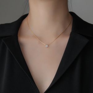 [ Bayar Ditempat ] Kalung Titanium Mewah Wanita Asli Ori Import / Kalung Wanita Korea Import / Kalung Wanita Titanium Asli