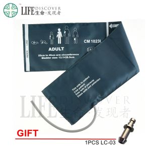 25-35CM Arm Circumferenc Reusable NIBP Cuff Adult Blood Presure Cuff Single Tube Nylon Cuffs fou NP Cuffs Patient Monitor