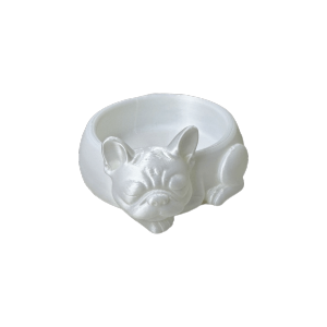 538TD 3D Printed Succulent Flower Pot Funny Ornaments Dog Shaped Flowerpot Unique Gift Decor Puppy Statue Home