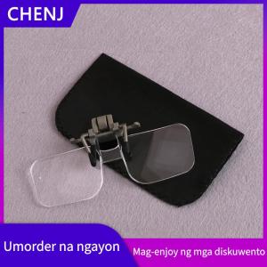 CHENJ Magnifier Folding Handfree Clip Clear high-tech Glasses Lens Jewellery Watch Repair Tool