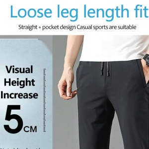 Casual Pants Anti-wrinkle Color Fastness High Elasticity Cool Fit Reference Slim Moisture Wicking and Breathable