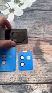 Kính cường lực mắt dán camera dành cho Honor Win RT loại kính cam đen dán cam trong suốt viền đen chụp bảo vệ