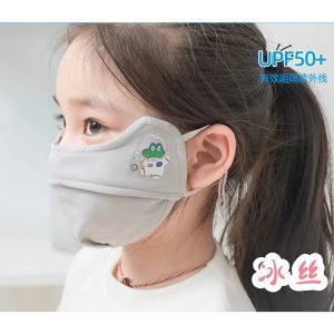 Khẩu Trang Chống Nắng Trẻ Em Cao Cấp UPF50+ – Vải Mềm Mại Thoáng Khí Họa Tiết Dễ Thương Dễ Thở