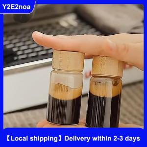 【Local shipping】 20 25 30ml Mini Bottle For Coffee Concentrate Milk Juice Leakproof Bottle With Lid Mason Jar Portable Empty Jar
