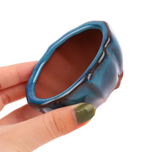 【Comfortable House】 COD กระถางปลูกต้นไม้บอนไซสำหรับตกแต่งบ้านงานประดิษฐ์ทำจากเซรามิกสไตล์จีน