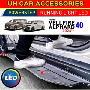 TOYOTA ALPHARD VELLFIRE 40 2024 Intelligent Electric Automatic Switch Door Control Running Board Side Step Nerf LED Bar