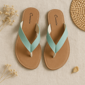 Sandal Wanita Dewasa Sandal Papirut Wanita Non Slip Sendal Kulit Wanita Flat Anti Licin