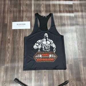 Áo 3 lỗ tập gym thể thao nam DOGYMSTORE thun lạnh 4 chiều không xù lông thoáng mát ABBL1