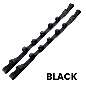 2pcs Car Fishing Rod Holder Strap 5 Slot Adjustable Universal Car Easy Storage Pancing Ikan