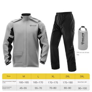 🇸🇬 [In Stock]Three Layer PVC Premium Raincoat Motorcycle Single Raincoat With Hidden Shoe Cover