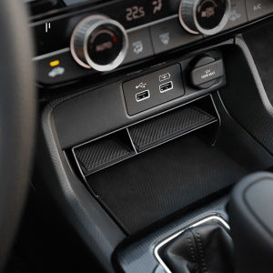 For 11th Honda Civic Fe 2022-2024 Center Armrest Cover Hidden Box /Car Armrest Storage Box Organizer Tray Container ，Interior Modification Product Accessories