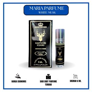 PARFUME/MINYAK WANGI KASTURI KIJANG perbox isi 6 botol perbotol isi 6 ML