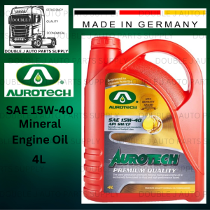 Aurotech Engine Oils SAE15W/40 (4L) Mineral Oil API SM/CF