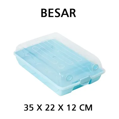 Kotak Sepatu Plastik Transparan 1 PC Penyimpanan Shoes Storage Box Plastik Tebal Shoe Cabinet