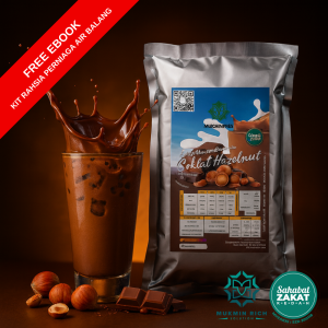 Chocolate Hazelnut   Drink Powder (1kg) by Mukmin Rich