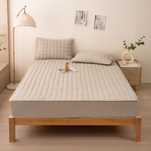 100% Waterproof Mattress Cover Anti Mites Full Package Style Garterized Design Double/Queen Size Bed Cover