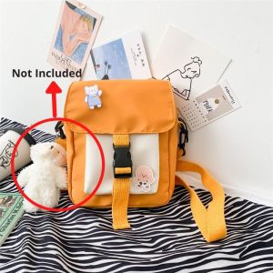 iFASHION 1182 Woman Korean Style Canvas Sling Crossbody Shoulder Messenger Bag Wanita Beg Kanvas Comel Perempuan
