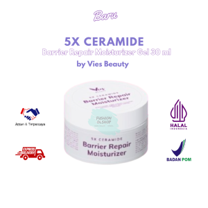 Vies Beauty Pelembab Kulit Premium Ceramide 5x + Centella Asiatica 30 ml untuk Kulit Sensitif