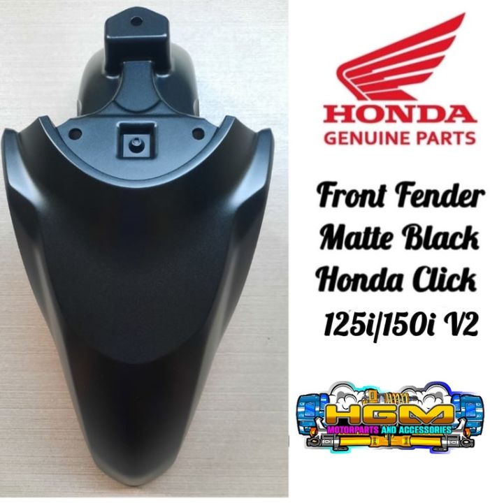 Click Long Fender FRONT FENDER MATTE BLACK HONDA CLICK 125i/150i V2 GAME CHANGER | 61110 ...