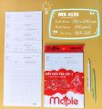 Giấy kiểm tra ô ly Mc.ple 4135 / Giẩy kiểm tra tiểu học Maple dòng kẻ 4 ô ly 2.5x2.5mm, định lượng 100gsm. 
