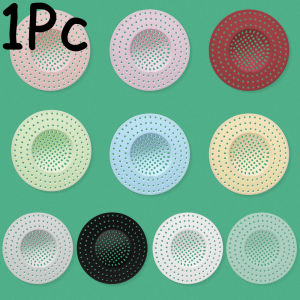 【On Sale】4Pcs ตาข่ายระบายตัวกรองอ่างล้างหน้าสำหรับขยะจากห้องครัวอาบน้ำทำจากซิลิโคน