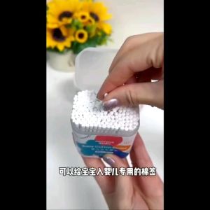 Baby Cotton Buds / Cotton Bud Sendok Isi 200   Pembersih Telinga / Kuping Baby Cotton pemberaih kuping