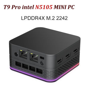 T9 Plus MINI PC Intel N150 LPDDR5 4800MHz M.2 2242 Windows 11 Pro Office Computer N5105 LPDDR4X Desktop