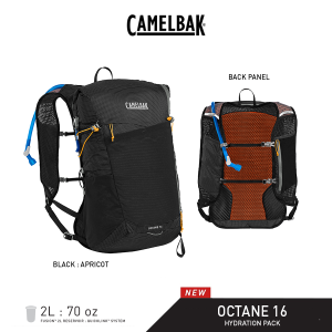 CamelBak Octane 16 Hydration Hiking Pack with Fusion 2L Reservoir