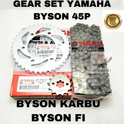 GEAR SET 45P YAMAHA BYSON KUALITAS ASLI ORIGINAL