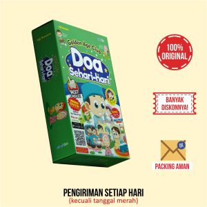 Flashcard Anak Golden Age Club Doa Sehari-hari Bergambar Full Color