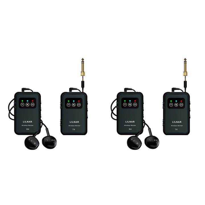 JOYO JW-07 Wireless In-Ear Monitor System – 2.4GHz, Transmitter & Receiver, 8-Hour Battery, 20m Range – Open Box Mint