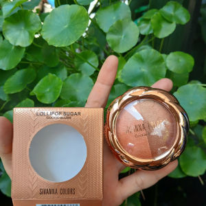 [VIDEO THẬT SẢN PHẨM ] Phấn Má Hồng Bắt Sáng Sivanna Cookie Blush Hai Màu Siêu Xinh Có Nhũ Có Cọ Và Gương 6gram