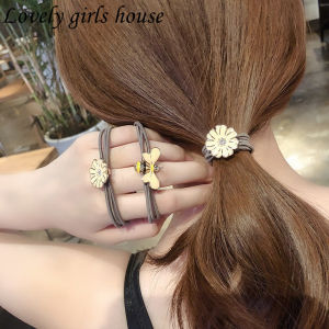10Pcs Korean Style Flower Bee Hair Band for Women Wholesale Hair Accessories Hair Ties