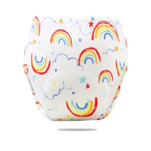 กางเกงเลิกเพิส กางเกงผ้าอ้อม ระบายอากาศ สำหรับฝึกฉี่ ใส่นุ่มสบาย ซักใส่ซ้ำได้