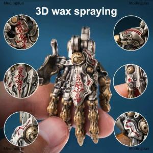 [COD] Modingdue Punk-style Robotic Hand Creative Movable Finger Joints Hand Pendant Small Hanging Decoration For Stress Relief Desk Ornaments