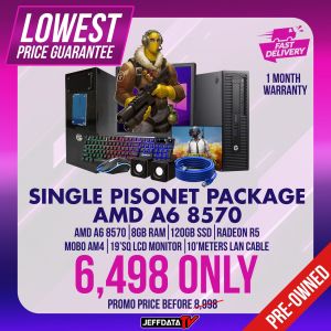 JEFFDATA COMPUTERS - COMPUTER SINGLE PISONET PACKAGES