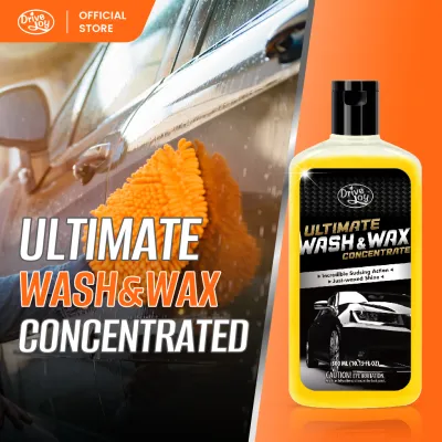 Drive Joy 2 in 1 Ultimate Car Wash Snow Foam Shampoo | Nano Wash & Wax Concentrate Bubble Soap / Sabun Cuci Kereta