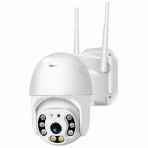 มีของอยู่ กล้องวงจรปิด กล้องวงจรปิด ตรวจสอบ wifi 360 Night Vision ถนน โรงงาน สีเต็ม PTZ IP Camera ICsee App cctv Outdoor IP Camera 1080P outdoor