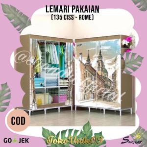 LEMARI PLASTIK / LEMARI PKAIAN / LEMARI GANTUNG / LEMARI PORTABLE / LEMARI 135 CISS