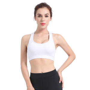 Ladies Yoga Sports Bras Skin-Friendly Cross Shockproof Running Fitness Underwear WX005