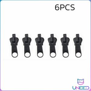 Need 6pcs Zipper Slider Head Universal Instant Fix Replacement Zippers 3 Colors