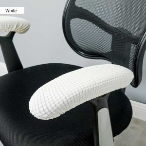 RGFV Knitted Elastic Elbow Relief Arm Rest Covering For Office Chairs Sleeve Pack Armrest Gloves Armrest Case Chair Armrest Pads Chair Cover