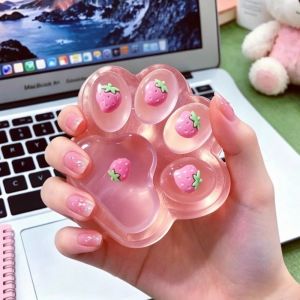 Squishy Cat Paw Stress Ball Squeeze Toy Soft Stress Relief Slow Rising Sensory Fidget Toys for Kids & Adults
