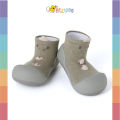 New Arrival 2023 รองเท้าหัดเดิน Attipas - รุ่น Atti Dinosaur - [สี : Green,Pink]. 