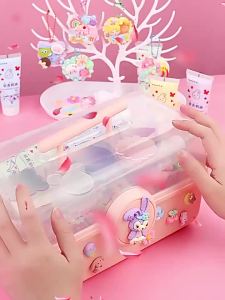 【 New Egg Party 】 Cream Gel Gooka Sticker Set Complete Set of Childrens Toys Girls Gifts Guka