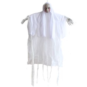 SI958 น่ากลัวมากๆ จี้เลือดผีฮาโลวีน ดีไอวาย เทศกาลในงานเทศกาล เครื่องประดับแขวนผีสีขาว สร้างสรรค์และสร้างสรรค์ ตลกๆ เครื่องประดับผีฮาโลวีน เทศกาลผีผี