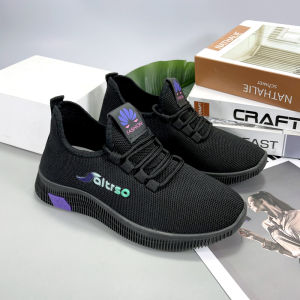 Korean Ladies Casual Sports Shoes Huawei Logo Fashion Rubber Shoes