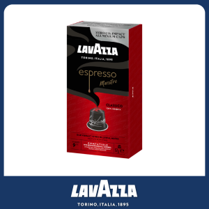 Lavazza Espresso Classico 100% Arabica 57g  ลาวาซซ่า แคปซูลกาแฟคั่วบด เอสเปรสโซ คลาสิโค ขนาด 57 กรัม (1000)