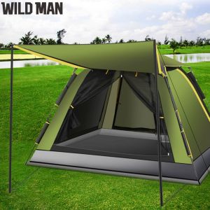 2m lều ngoài trời mái hiên cực-gấp tán que cho đáng tin cậy cắm trại hỗ trợ